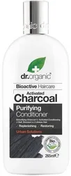 Dr.Organic ACTIVATED CHARCOAL odżywka do włosów i skóry głowy z ORGANICZNYM AKTYWNYM WĘGLEM rewitalizująco-detoksykująca