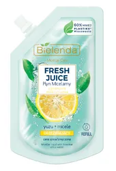 BIELENDA Fresh Juice orzeźwiający płyn micelarny YUZU zapas 45ml