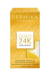 DERMIKA Luxury Gold 24K LUKSUSOWE SERUM 3D