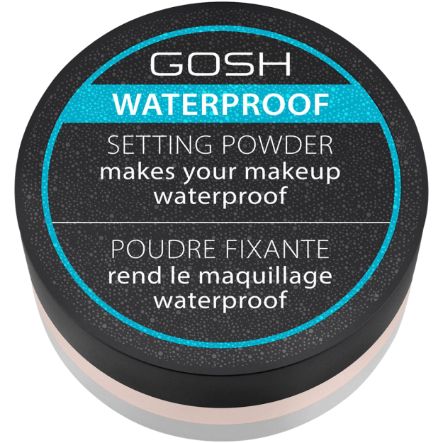 Gosh Setting Powder Waterproof WODOODPORNY PUDER SYPKI 001 Transparent