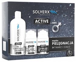 SOLVERX Active For Men ZESTAW PREZENTOWY