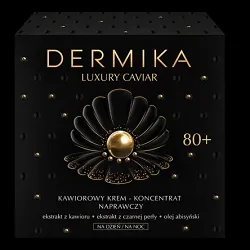 DERMIKA Luxury Coviar KAWIOROWY KREM KONCENTRAT NAPRAWCZY 80+