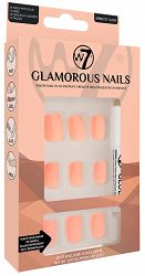 W7 Glamorous Nails SZTUCZNE PAZNOKCIE Apricot Glow