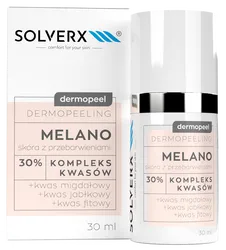 SOLVERX Dermopeel DERMOPEELING MELANO 30% skóra z przebarwieniami