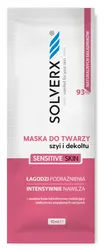SOLVERX Sensitive Skin MASKA DO TWARZY łagodząco-nawilżająca