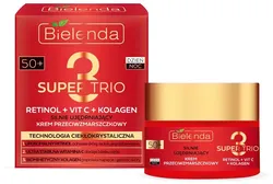 BIELENDA Super Trio KREM DO TWARZY 50+
