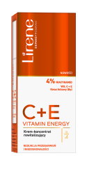 LIRENE C+E Vitamin Energy KREM-KONENTRAT REWITALIZUJĄCY
