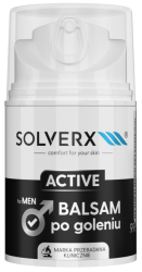 SOLVERX For Men Active BALSAM PO GOLENIU energetyzujący